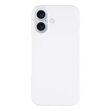 iPhone 17 Geruberiseerd Kunststof Hoesje - Wit