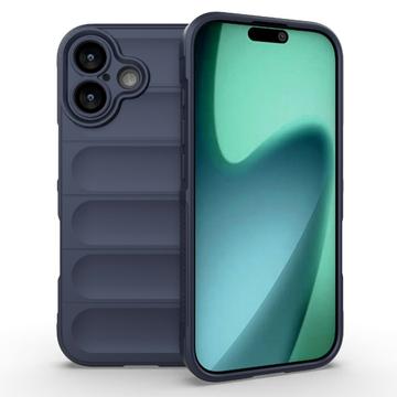 iPhone 17 Rugged TPU Hoesje - Donkerblauw
