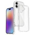 iPhone 17 Krasbestendig Hybride Hoesje - Doorzichtig