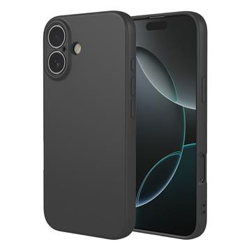 iPhone 17 Schokbestendig siliconen hoesje - Zwart