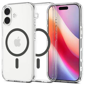 iPhone 17 Spigen Ultra Hybrid Mag Hoesje - Grafiet / Doorzichtig