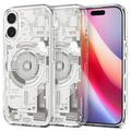 iPhone 17 Spigen Ultra Hybrid Mag Hoesje - Natural Titanium / Zero One