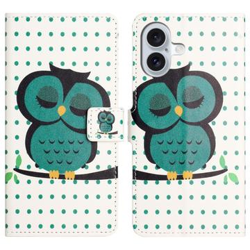 iPhone 17 Style Series Portemonnee Hoesje - Uil