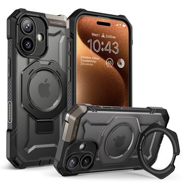 iPhone 17 Supcase Unicorn Beetle Grip Mag MagSafe hoesje - Zwart