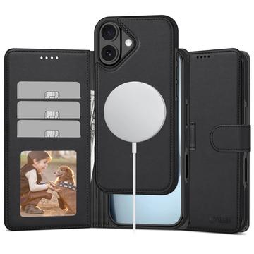 iPhone 17 Tech-Protect 2-in-1 Portemonnee Hoesje - Magsafe Compatibel - Zwart