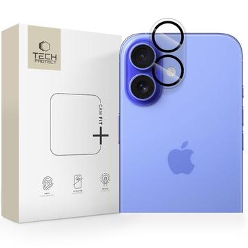 iPhone 17 Tech-Protect Cam Fit+ Camera Beschermer van Gehard Glas - Helder