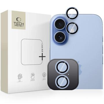 iPhone 17 Tech-Protect Camring Fit+ cameralens - Mistblauw
