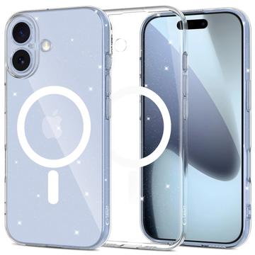 iPhone 17 Tech-Protect FlexAir Glitter MagSafe TPU Hoesje - Doorzichtig