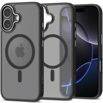 iPhone 17 Tech-Protect MagEdge hoesje - MagSafe-compatibel - Matzwart / Gunmetal