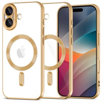 iPhone 17 Tech-Protect MagFlex hoesje - MagSafe compatibel - Helder / Goud