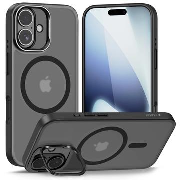 iPhone 17 Tech-Protect MagStand MagSafe hoesje - Matzwart