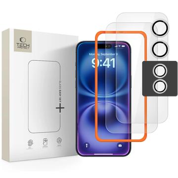 iPhone 17 Tech-Protect Supreme Beschermingsset - Doorzichtig