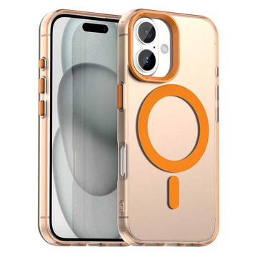 iPhone 17 UltraGuard Matte MagSafe Hoesje - Oranje