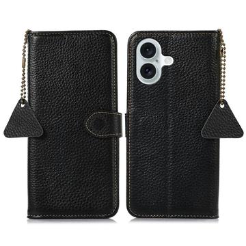 iPhone 17 Leren Portemonnee Hoesje met RFID