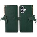 iPhone 17 Leren Portemonnee Hoesje met RFID