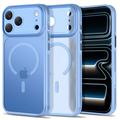 iPhone 18 Pro/17 Pro Tech-Protect MagPrime MagSafe CC hybride hoesje - mat Lichtblauw