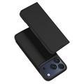 iPhone 18 Pro Dux Ducis Skin Pro Flip Hoesje - Zwart