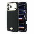 iPhone 18 Pro Lacoste Champs Élysées hoesje - MagSafe compatibel - Zwart