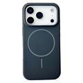 iPhone 18 Pro Liquid Siliconen Hoesje - MagSafe Compatibel - zwart