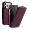 iPhone 18 Pro Max/17 Pro Max MELKCO magnetisch verticaal fliphoesje - Paars