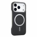 iPhone 18 Pro Max/17 Pro Max Slanke magnetische hoesje van koolstofvezel - zwart