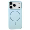 iPhone 18 Pro Max Liquid Siliconen Hoesje - MagSafe Compatibel - blauw