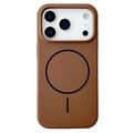 iPhone 18 Pro Max Liquid Siliconen Hoesje - MagSafe Compatibel - bruin