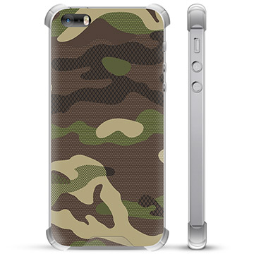 iPhone 5/5S/SE Hybride Hoesje - Camo