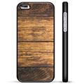 iPhone 5/5S/SE Beschermhoes - Hout