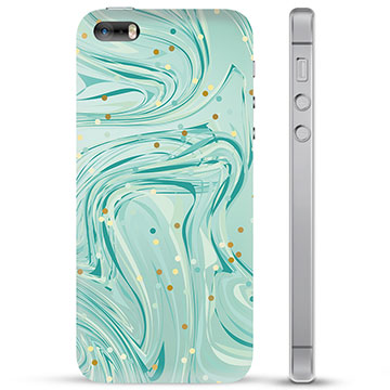 iPhone 5/5S/SE TPU Hoesje - Groen Mint