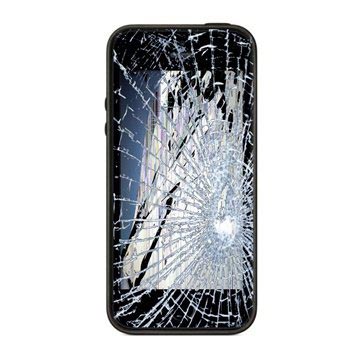 iPhone 5S LCD & Touchscreen Reparatie - Zwart - Grade A