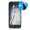 iPhone 5S LCD Display Reparatie met Beschermende Displayfolie - Zwart