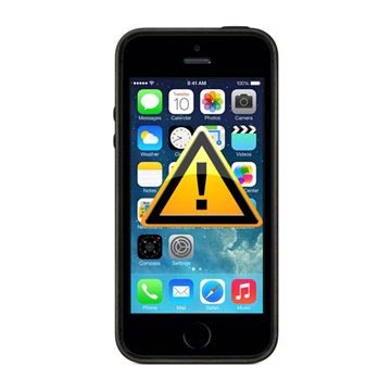 iPhone 5S Oplaad Connector Flexkabel Reparatie - Zwart