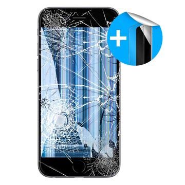 iPhone 6 LCD Display Reparatie met Beschermende Displayfolie - Zwart