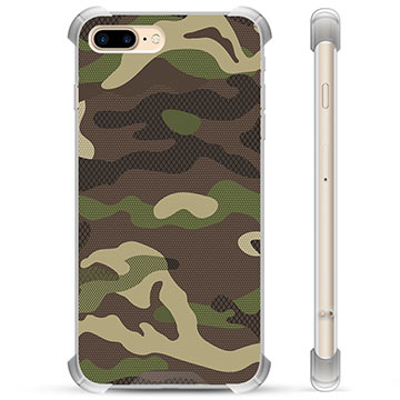 iPhone 7 Plus / iPhone 8 Plus hybride hoesje - Camo