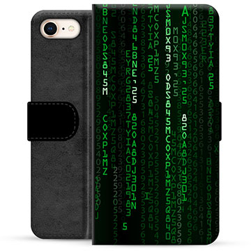 iPhone 7/8/SE (2020)/SE (2022) Premium Portemonnee Hoesje - Versleuteld