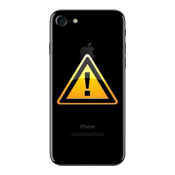 iPhone 7 Batterij Cover Reparatie - Jet Zwart