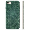 iPhone 7/8/SE (2020)/SE (2022) TPU-hoesje - Groene Mandala