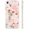 iPhone 7/8/SE (2020)/SE (2022) TPU-hoesje - Aquarel Bloemen