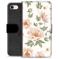 iPhone 7/8/SE (2020)/SE (2022) Premium Portemonnee Hoesje - Bloemen