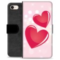 iPhone 7/8/SE (2020)/SE (2022) Premium Portemonnee Hoesje - Love