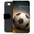 iPhone 7/8/SE (2020)/SE (2022) Premium Portemonnee Hoesje - Voetbal