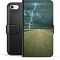 iPhone 7/8/SE (2020)/SE (2022) Premium Portemonnee Hoesje - Storm