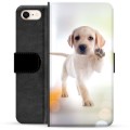 iPhone 7/8/SE (2020)/SE (2022) Premium Portemonnee Hoesje - Hond