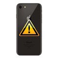 iPhone 8 Batterij Cover Reparatie - incl. raam - Zwart