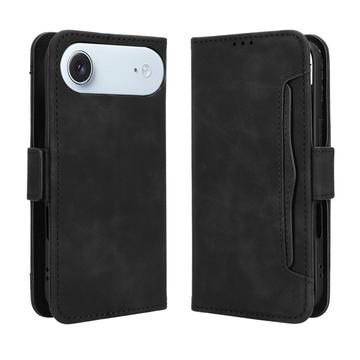 iPhone Air Kaarthouder Portemonnee Hoesje - Zwart