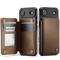 iPhone Air Caseme C22 Hoesje RFID Kaarthouder - Bruin