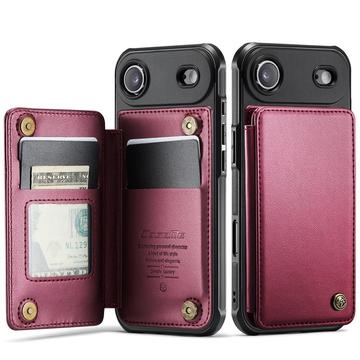 iPhone Air Caseme C22 Hoesje RFID-kaart portemonnee - Rood