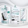 iPhone Air HD Glazen screenprotector met automatische stofverwijderaar - 9H