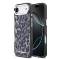 iPhone Air Karl Lagerfeld IML Luipaard hoesje - MagSafe compatibel - Grijs